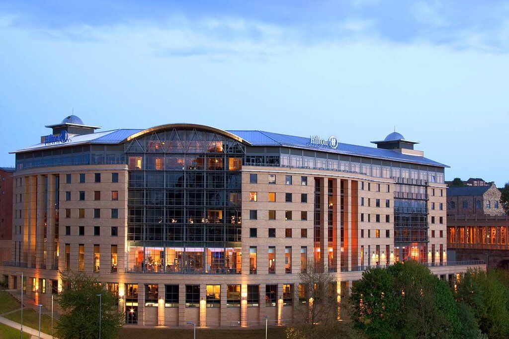 Hilton Newcastle Gateshead Hotel Exterior foto